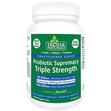 Tristar Naturals Probiotic Supremacy Triple Strength - 30 vcaps Supplements - Probiotics at Village Vitamin Store