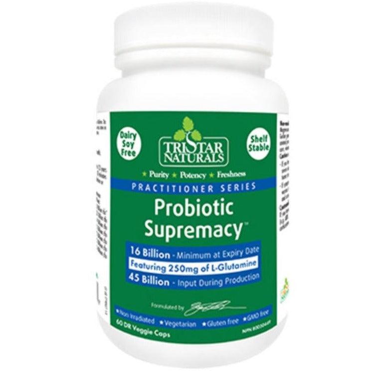 TriStar Naturals Probiotic Supremacy 60 Caps Supplements - Probiotics at Village Vitamin Store