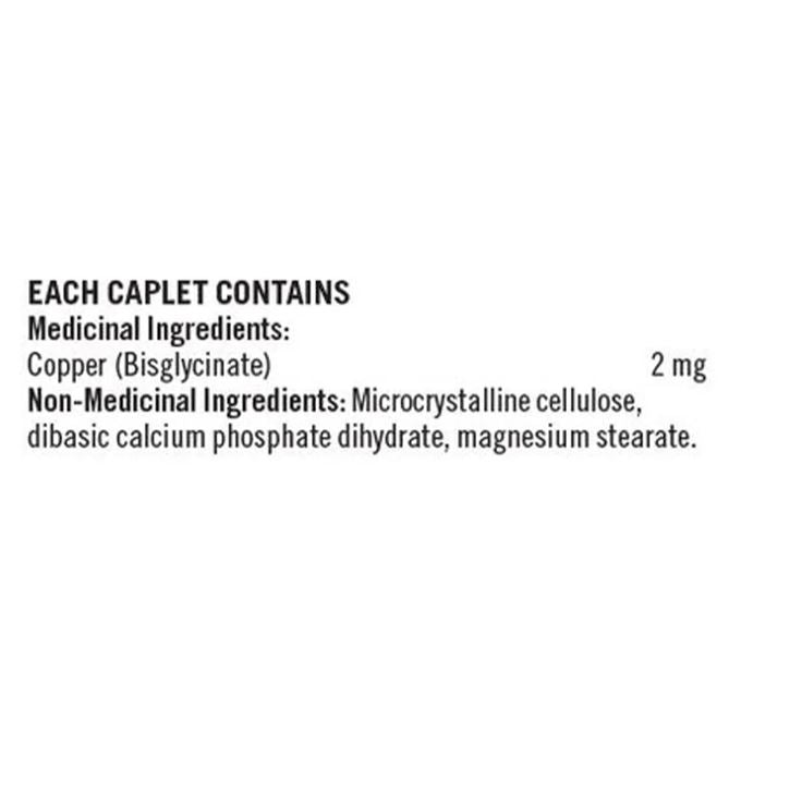 Trophic Copper 2 mg 90 caps Minerals at Village Vitamin Store