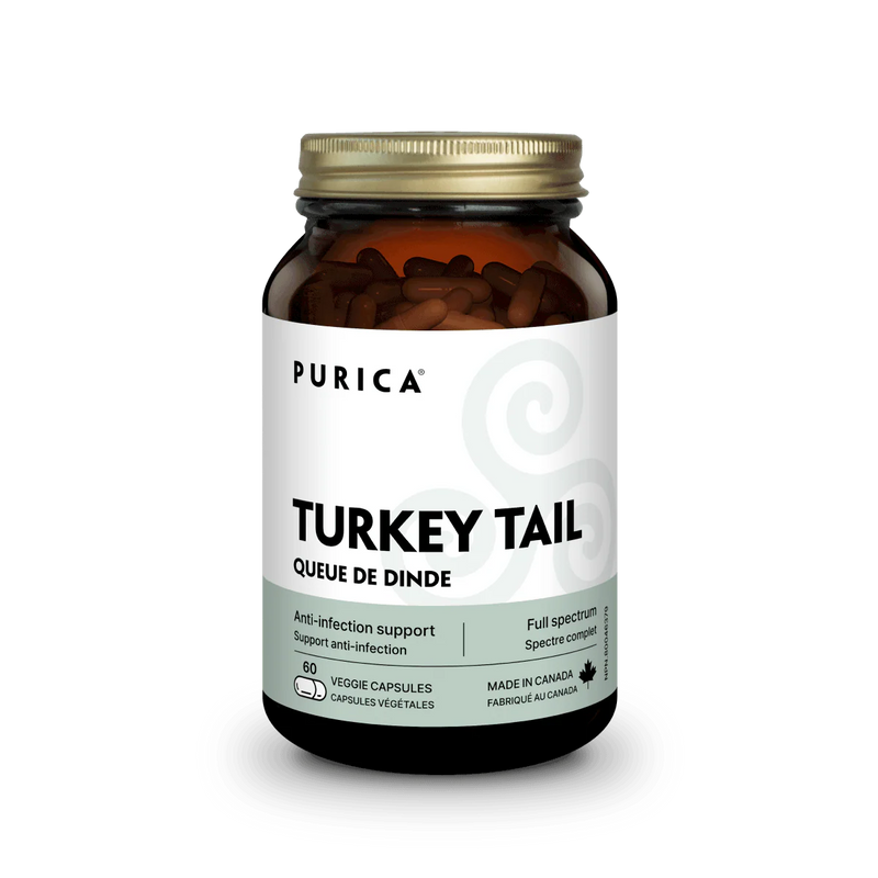 Purica Turkey Tail 60 Vegan Caps