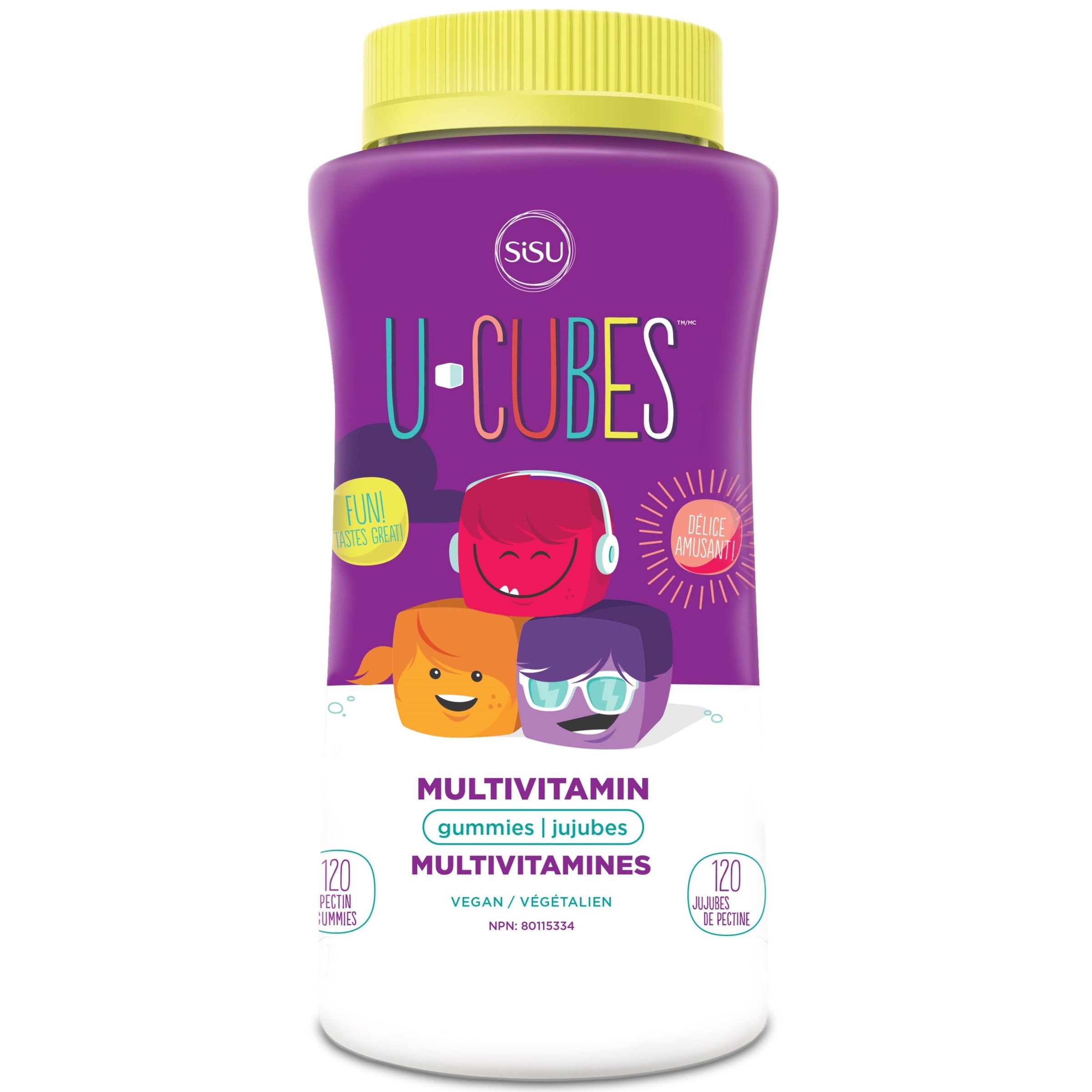 Sisu U-Cubes Multi 120 Gummies Supplements - Kids at Village Vitamin Store