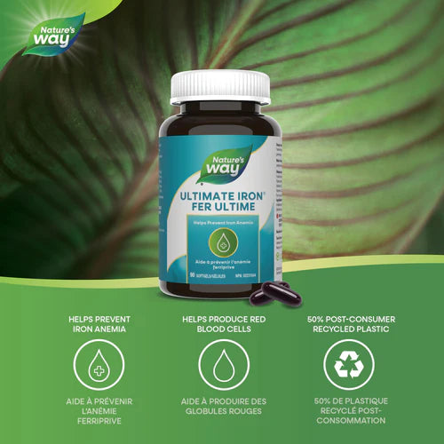 Natures Way Ultimate Iron 90 Softgels