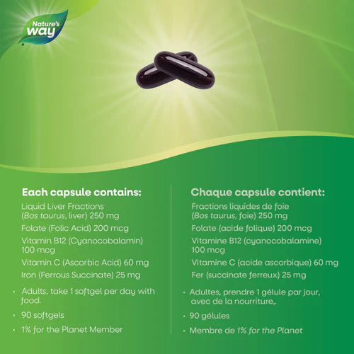 Natures Way Ultimate Iron 90 Softgels