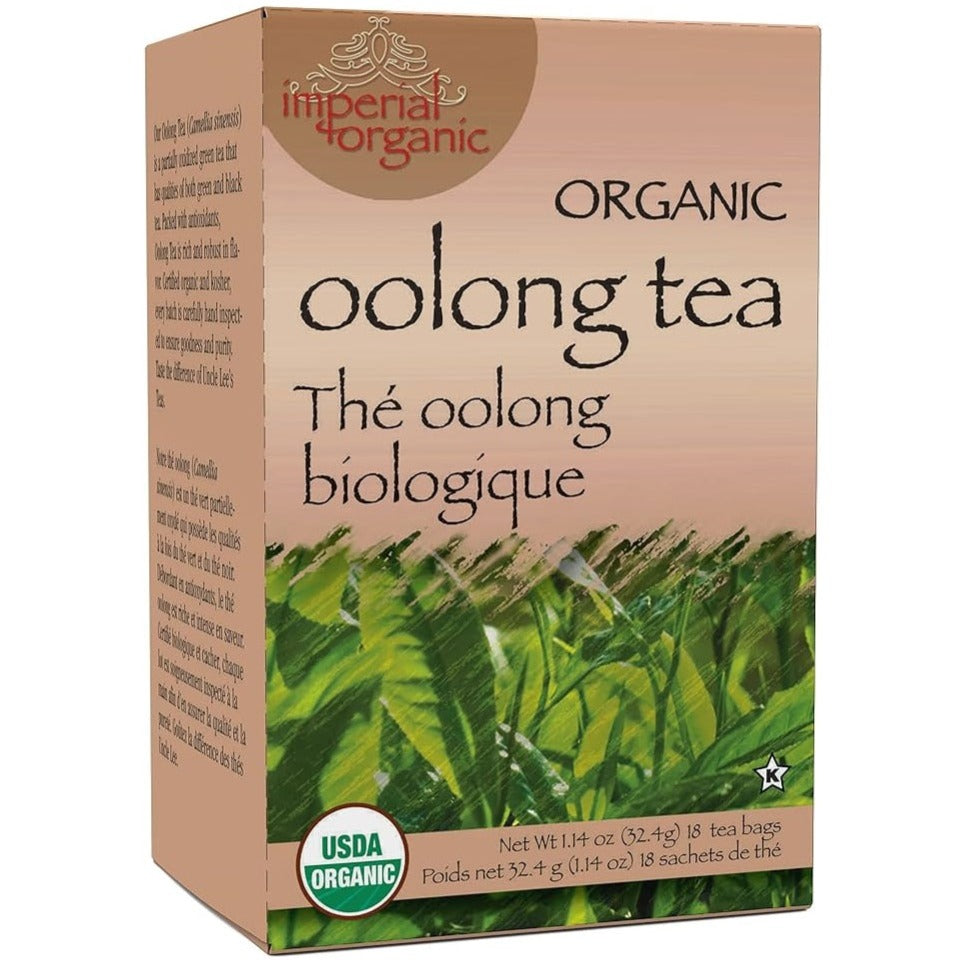 Uncle Lee's Imperial Organic Oolong Tea 18 Tea Bags Food Items at Village Vitamin Store