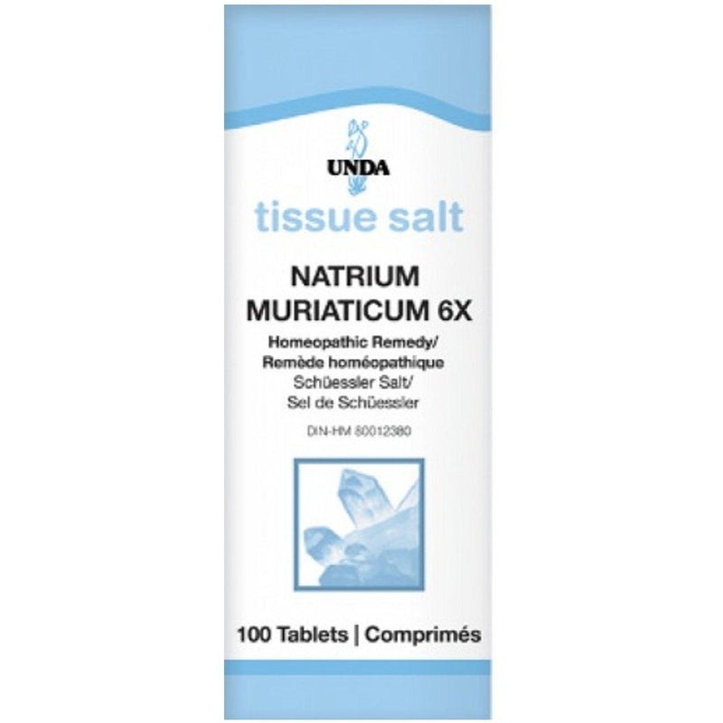 UNDA Natrium Muriaticum 6X 100 tablets