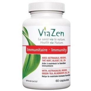 ViaZen Immunity 60 capsules Supplements - Immune Health at Village Vitamin Store