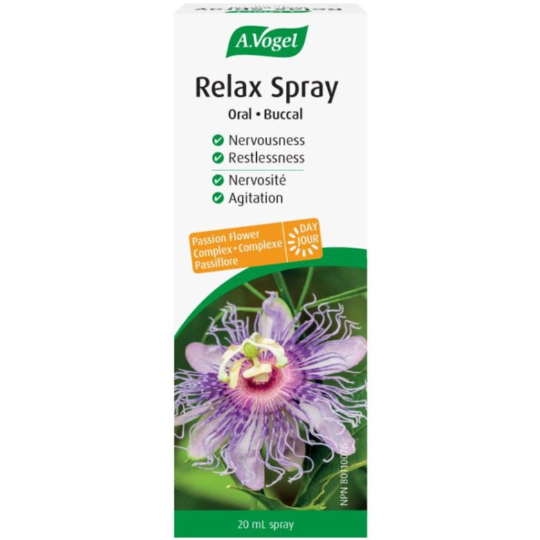 A.Vogel Relax Oral Spray 20mL Supplements - Stress at Village Vitamin Store