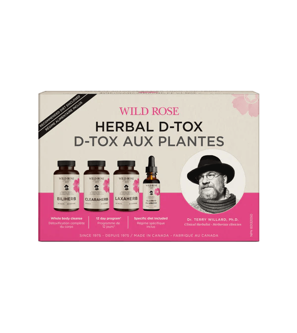 Wild Rose Herbal D-Tox Kit