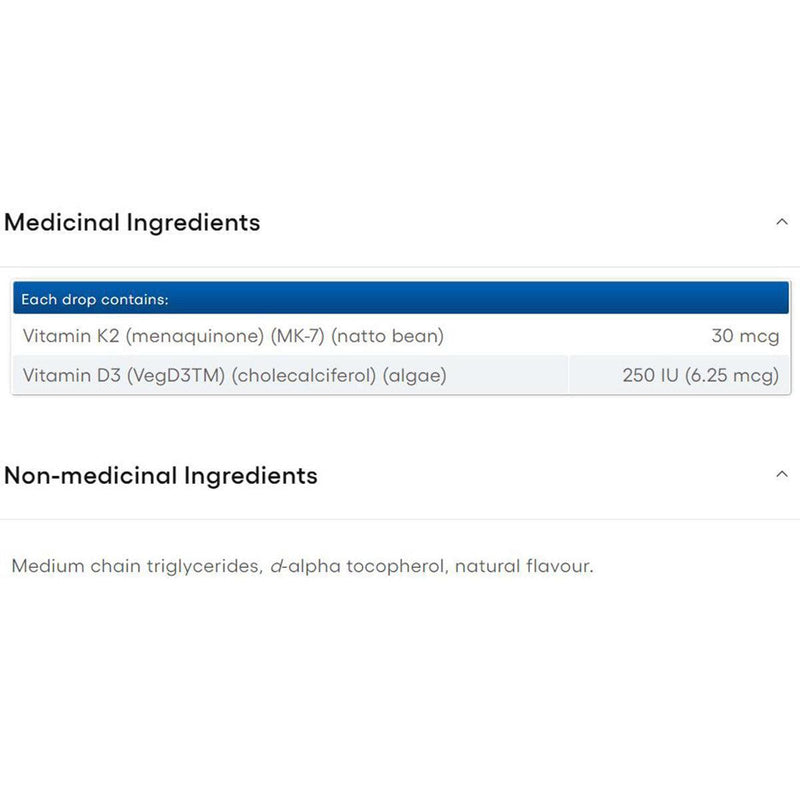Whole Earth & Sea Vitamin D3 & K2 15mL
