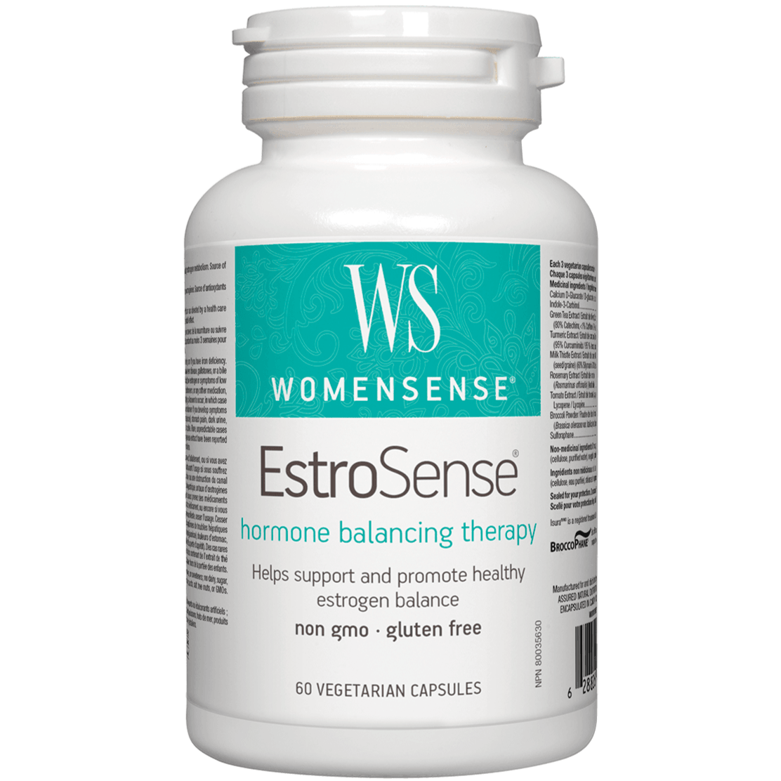 WomenSense Estro Sense 60 Veggie Caps Supplements - Hormonal Balance at Village Vitamin Store