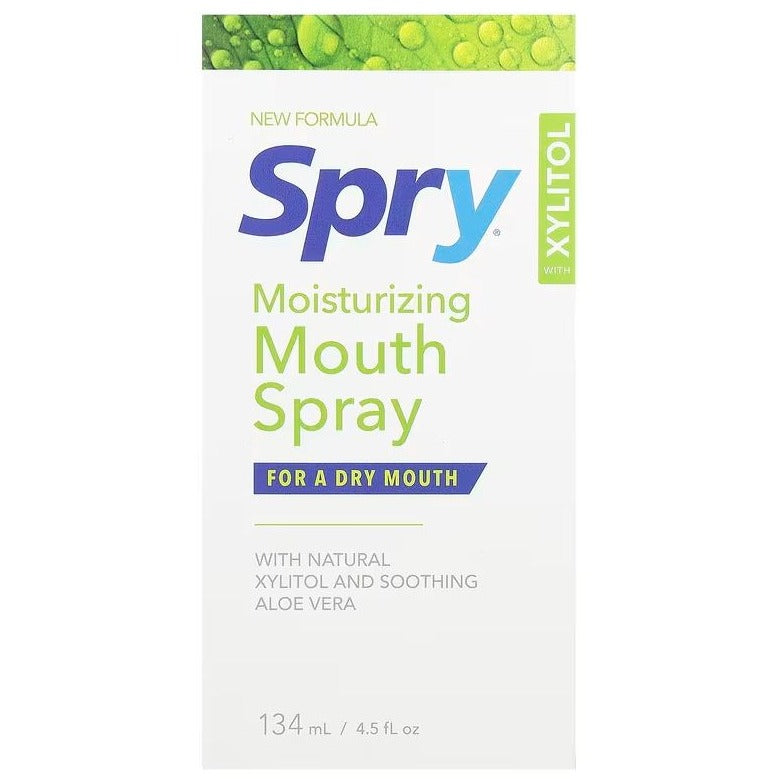Spry Moisturizing Mouth Spray-134 ml Oral Care at Village Vitamin Store