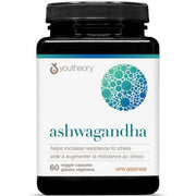 YouTheory Ashwagandha 60 Veggie Caps Supplements at Village Vitamin Store