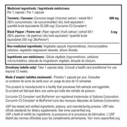 YouTheory Turmeric Extra Strength 45 Veggie Caps Supplements - Turmeric at Village Vitamin Store