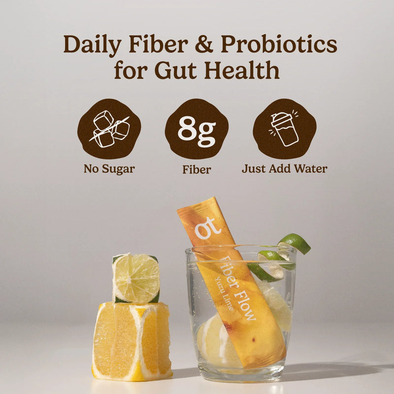 Organic Tradition Fibre Flow Yuzu-Lime - 12 Sticks