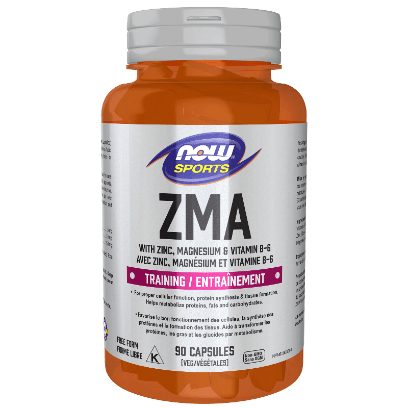 NOW Sports ZMA® 90 Veggie Caps Supplements - Sports at Village Vitamin Store