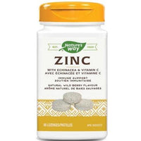 Nature's Way Zinc with Echinacea & Vitamin C 60 Lozenges