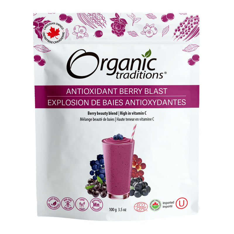 Organics Traditions Antioxidant Berry Blast, 100G