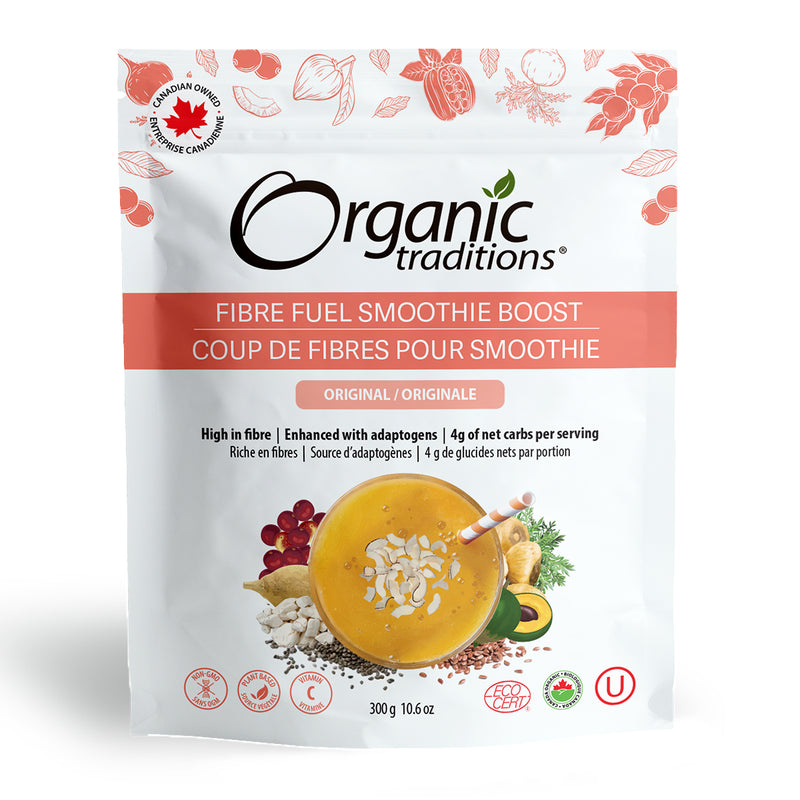 Organic Traditions Fibre Fuel Smoothie Boost Original 300g