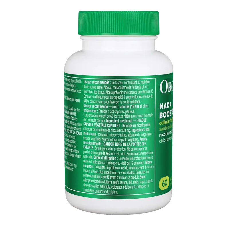 Organika NAD+ Booster 60 Vegetarian Capsules
