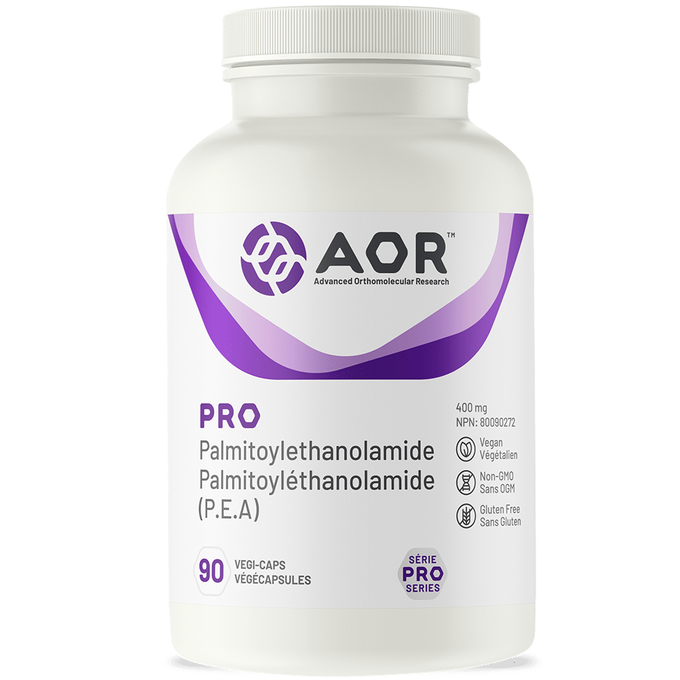 AOR Pro Palmitoylethanolamide (PEA) 90 VegiCaps Supplements at Village Vitamin Store