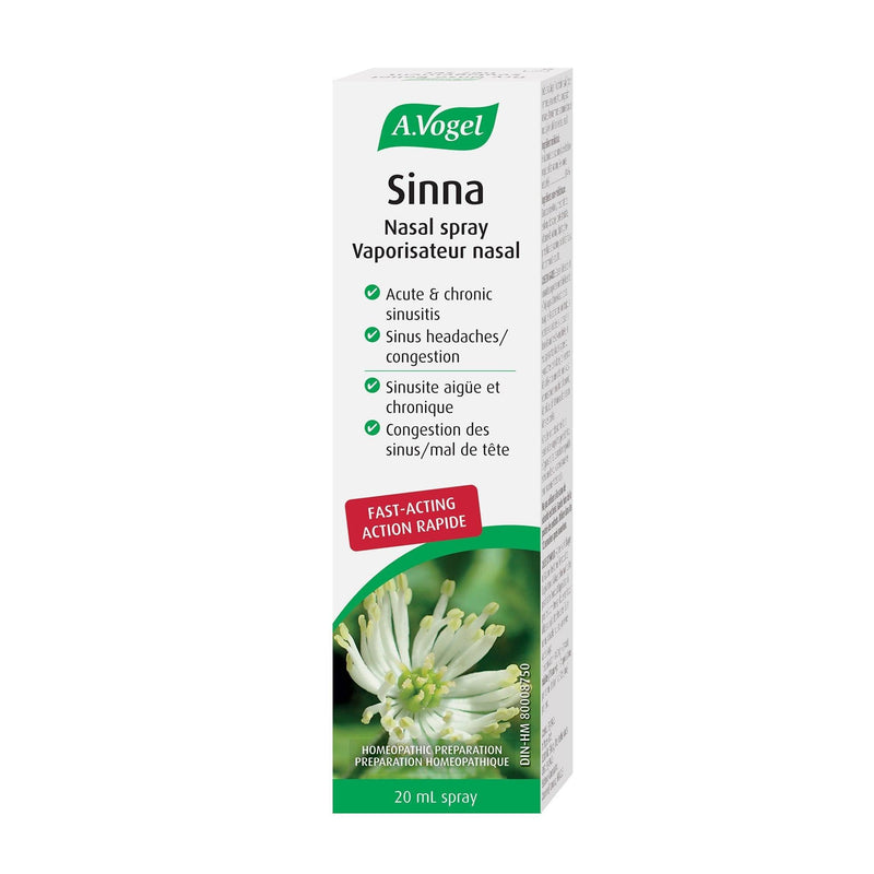A. Vogel Sinna Nasal Spray 20ml Cough, Cold & Flu at Village Vitamin Store