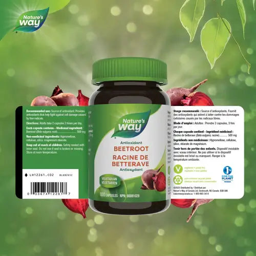 Nature’s Way – BEET ROOT 500mg 100 Caps