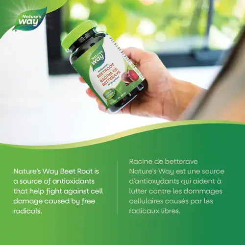 Nature’s Way – BEET ROOT 500mg 100 Caps