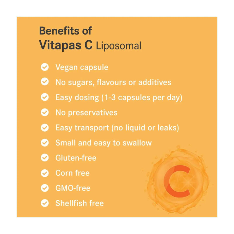Pascoe Vitapas C Liposomal 90 Capsules