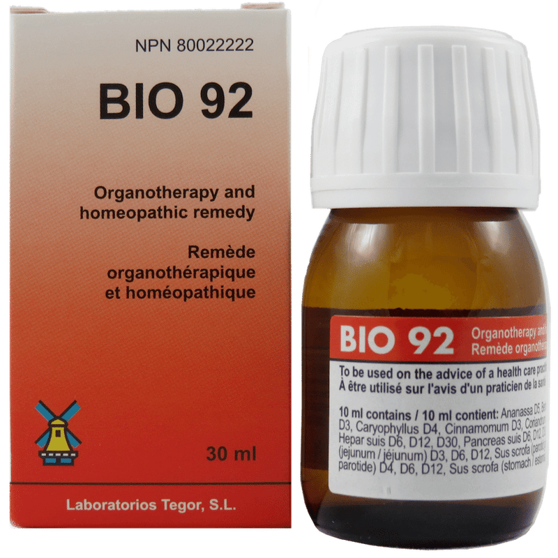 Tegor Bio 92 30ML Homeopathic at Village Vitamin Store