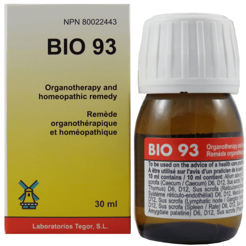 Tegor Bio 93 30ml Homeopathic at Village Vitamin Store