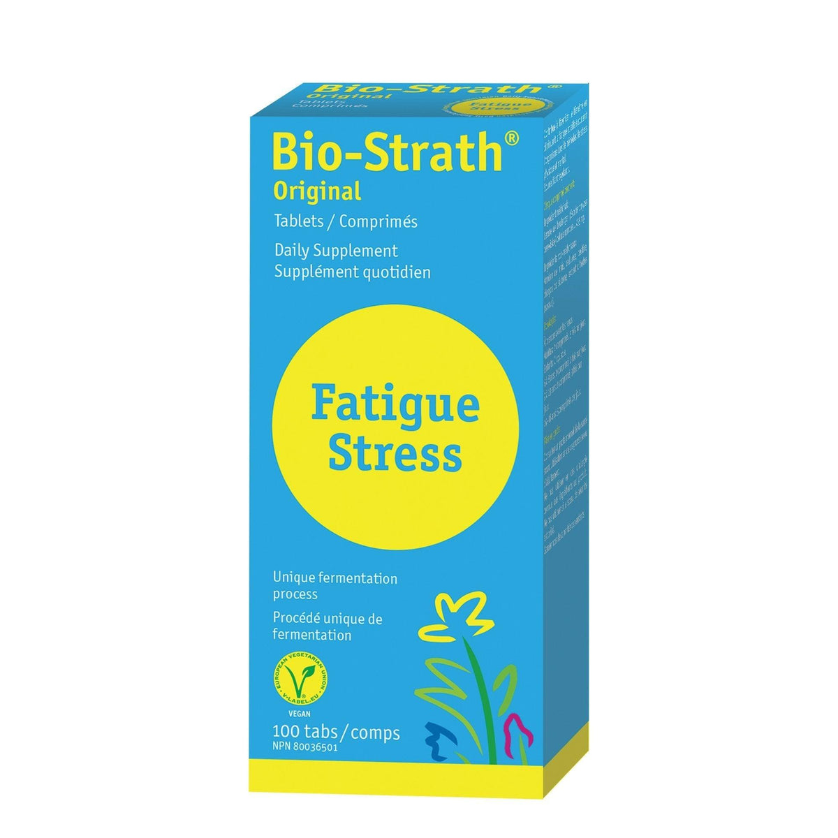 Bio-Strath Tabs For Stress 100 tabs Supplements - Stress at Village Vitamin Store