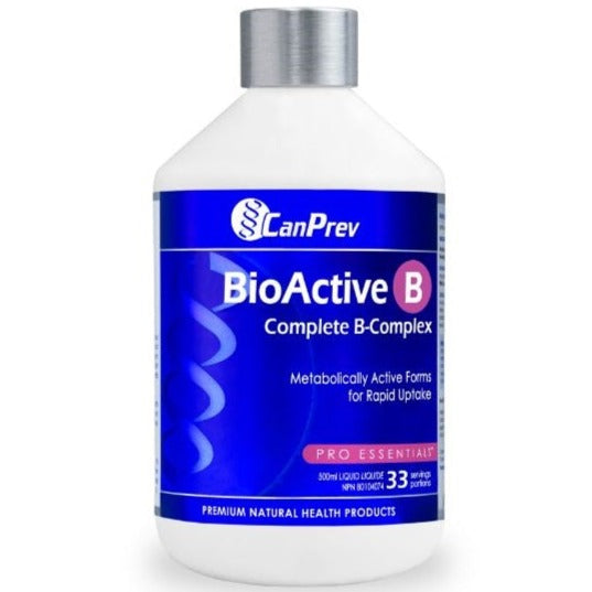 CanPrev BioActive B Liquid 500mL Vitamins - Vitamin B at Village Vitamin Store