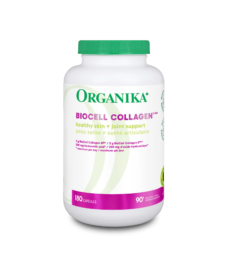 Organika Biocell Collagen Supreme HA-300 500mg 180 caps