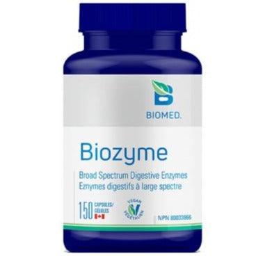 Biomed Biozyme 150 Caps Supplements - Digestive Enzymes at Village Vitamin Store