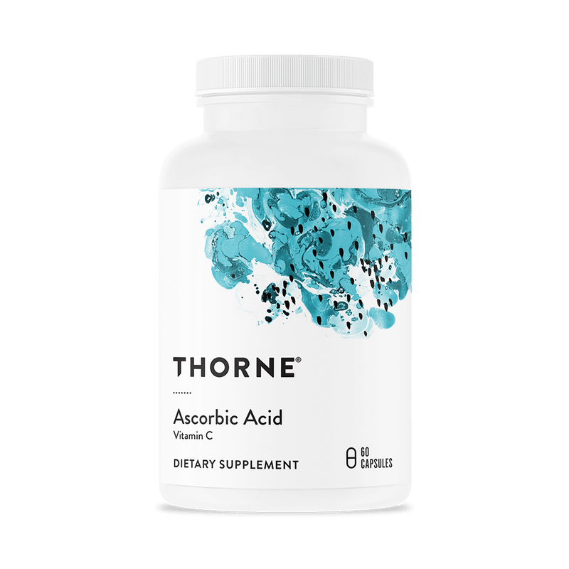 Thorne Ascorbic Acid 60 Capsules