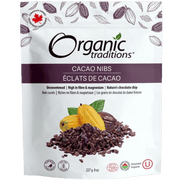Organic Traditions Cacao Nibs 227G Food Items at Village Vitamin Store