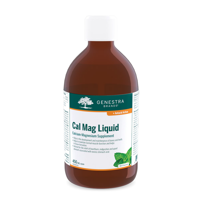 Genestra Cal Mag Liquid Mint 450mL