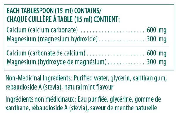 Genestra Cal Mag Liquid Mint 450mL