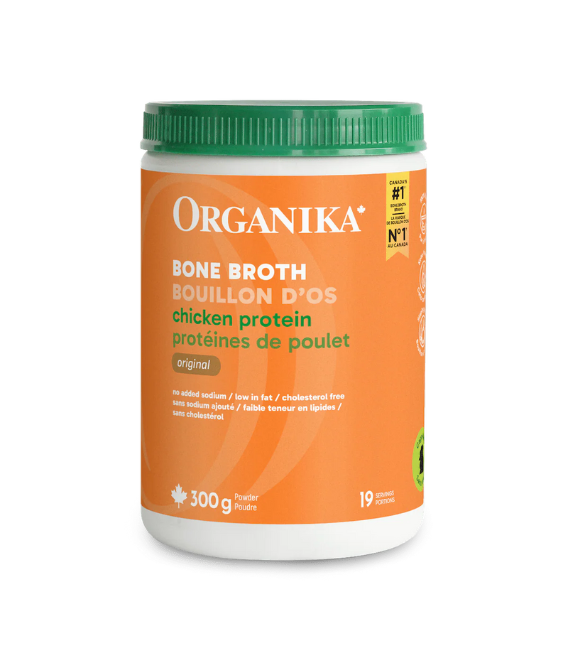 Organika Bone Broth Chicken Protein Powder Original 300gms