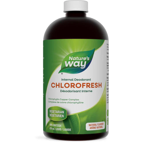 Nature's Way Chlorofresh Internal Deodorant Natural 474 mL