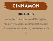 Redmond Silver EarthPaste Cinnamon Toothpaste 113g Toothpaste at Village Vitamin Store