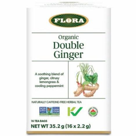 Flora Double Ginger Tea 16 Bag Tea at Village Vitamin Store