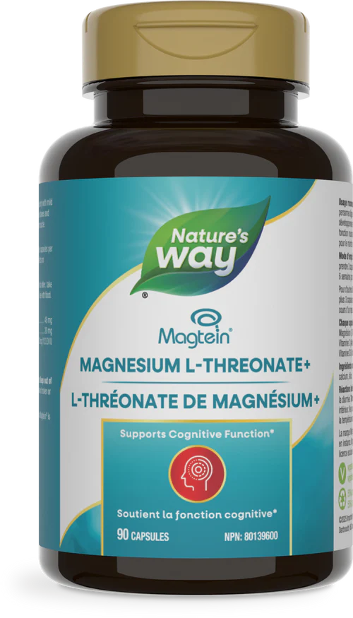 Nature’s Way Magnesium L-Threonate+ 90 Capsules