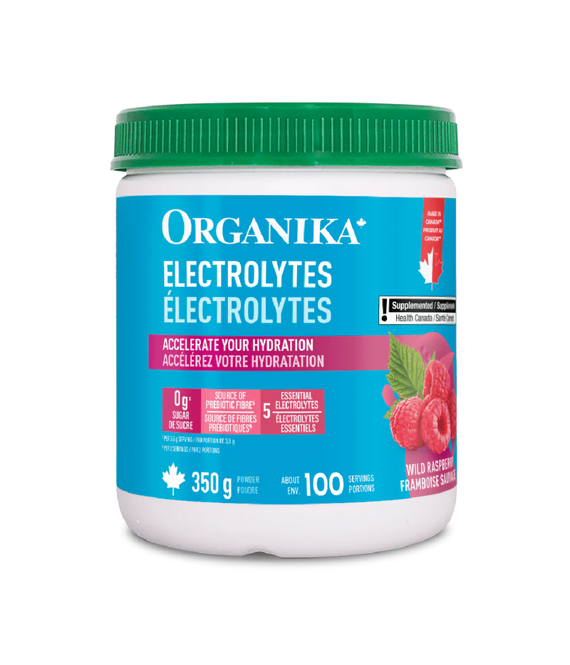 Organika Electrolyte Wild Raspberry 350g
