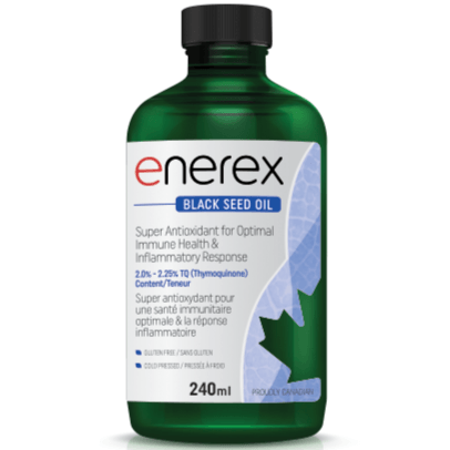 Enerex Black Seed Oil 240ml Supplements - Immune Health at Village Vitamin Store