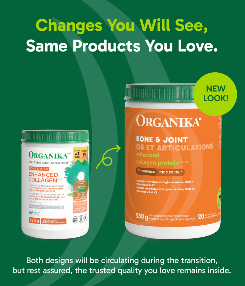 Organika Enhanced Collagen Bone and Joint 280g