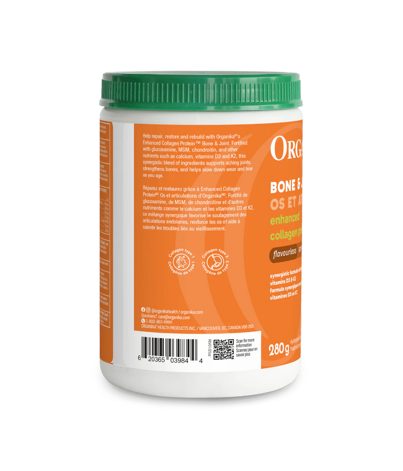 Organika Enhanced Collagen Bone and Joint 280g