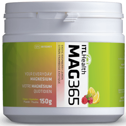 ITL Health MAG365 Exotic Raspberry Lemon 150g Minerals - Magnesium at Village Vitamin Store