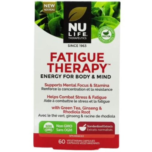 Nu-Life Fatigue Therapy 60 Veggie Caps Supplements at Village Vitamin Store