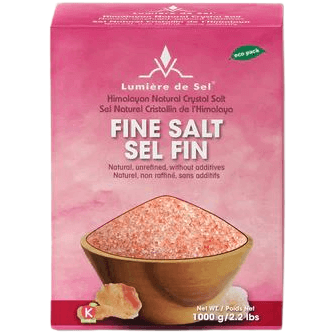 Lumiere de Sel Himalayan Fine Salt 1000g Food Items at Village Vitamin Store